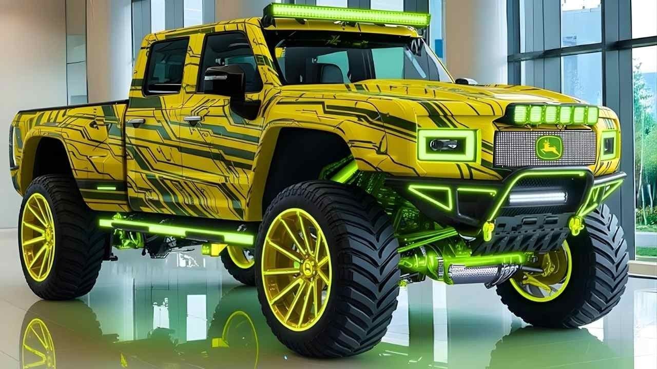 2026 John Deere Heavy Duty Pickup Truck Combines 450+ HP with Advanced Safety