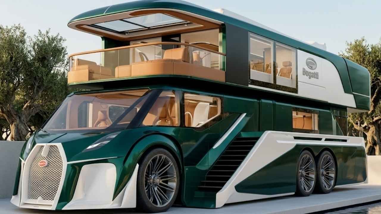 Bugatti Hyper RV Concept Blends Supercar Performance With Ultimate Luxury Living