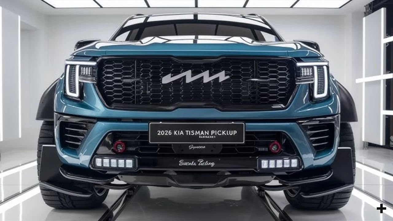 Kia Tasman Pickup 2026: Rugged Capability Meets Smart Technology